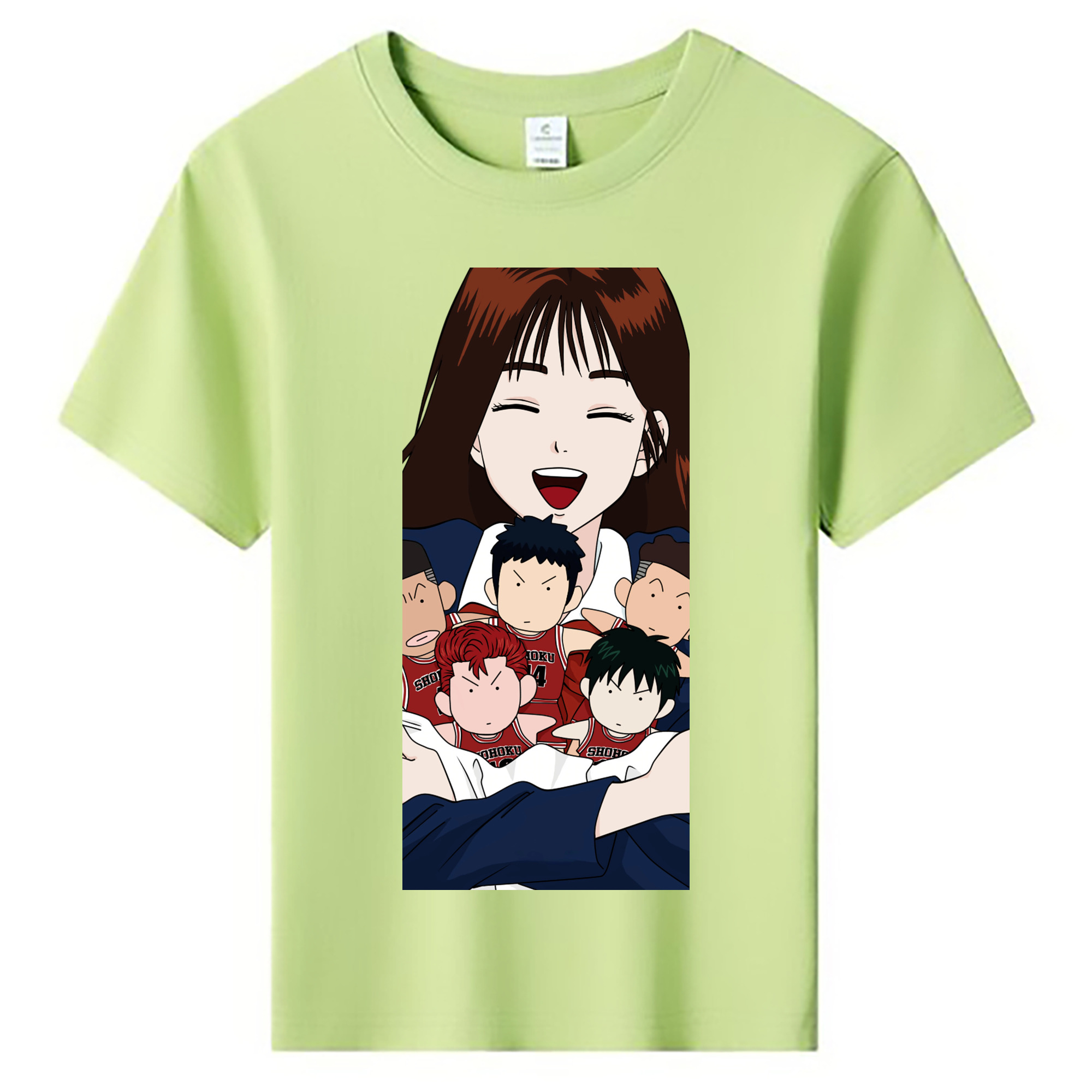 （画像用） SLAM DUNK／スラムダンク 綿100％キッズTシャツ（フロントプリント）